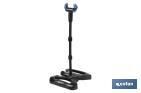 Torre de nebulización extensible para exteriores | Desde 12 hasta 48 cm | Boquillas de ángulo ajustable - Cofan