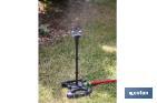 Torre de nebulización extensible para exteriores | Desde 12 hasta 48 cm | Boquillas de ángulo ajustable - Cofan