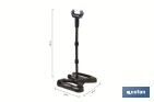 Telescopic stand mister | Suitable for outdoor use | From 12 to 48cm | Adjustable angle nozzles - Cofan