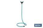 TORRE DE NEBULIZACIÓN DE 79 CM DE ALTURA CON 2 BOQUILLAS AJUSTABLES | PERFECTA PARA EXTERIORES