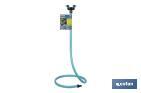 Torre de nebulización de 79 cm de altura con 2 boquillas ajustables | Perfecta para exteriores - Cofan