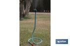 Torre de nebulización de 79 cm de altura con 2 boquillas ajustables | Perfecta para exteriores - Cofan