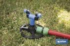 Nebulizador de jardín de 2 brazos con boquillas ajustables | Refresca e hidrata tus espacios exteriores - Cofan