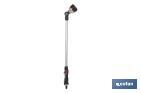 LANZA DE RIEGO MULTIFUNCIÓN DE 76 CM DE LONGITUD Y 6 POSICIONES RIEGO | CONTROL DE CAUDAL CÓMODO CON EL PULGAR
