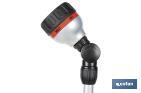 Lanza de riego multifunción de 76 cm de longitud y 6 posiciones riego | Control de caudal cómodo con el pulgar - Cofan