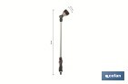 Multifunctional spray wand | 76cm long | 6 spray patterns | Comfortable thumb control system - Cofan