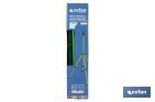 Ducha de jardín con trípode | Altura regulable | 2 funciones: ducha y nebulización | Conector universal incluido | Altura máxima: 162 cm - Cofan