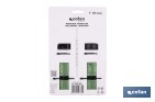 Garden hose repair connector | ABS fitting | UV resistance | Quick and easy connection | 1" repair fitting Ø25mm  - Cofan