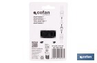 Adaptador de polipropileno con rosca macho antifugas | Ligero y resistente | Adecuado para riego y mangueras | Disponible para salidas de 3/4" y 1" - Cofan