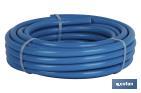 Tubo per l'irrigazione | Modello Thunder | 3 strati cuciti | Realizzato in PVC | Blu - Cofan