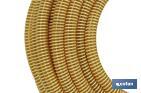 Roll of suction hose pipe | Yellow | Plasticised PVC - Cofan