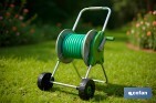 Hose reel with wheels | Completely portable accessory | Easy and convenient to carry - Cofan