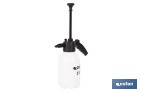 Pulverizador manual 2 litros para líquido y espuma | Uso agrícola y jardinería | Boquillas incluidas - Cofan