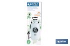 Pulverizador de presión manual | Adecuado para jardín, huerto y árboles frutales | Disponible en diferentes capacidades - Cofan