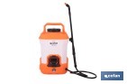 Pulverizador de espalda eléctrico | Sulfatadora a batería Li-Ion 12 V 2.0 Ah | Disponible en diferentes capacidades - Cofan