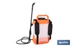 Pulverizador de espalda eléctrico | Sulfatadora a batería Li-Ion 12 V 2.0 Ah | Disponible en diferentes capacidades - Cofan