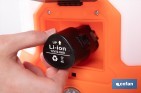 Pulverizador de espalda eléctrico | Sulfatadora a batería Li-Ion 12 V 2.0 Ah | Disponible en diferentes capacidades - Cofan