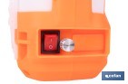 Pulverizador de espalda eléctrico | Sulfatadora a batería Li-Ion 12 V 2.0 Ah | Disponible en diferentes capacidades - Cofan