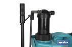 Pulverizador de espalda | Funcionamiento eléctrico y manual | Capacidad: 16 litros | Batería de Li-Ion 12 V | Lanza 60 cm | 4 boquillas | Correas acolchadas - Cofan