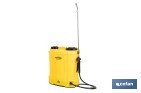 Pulverizador de espalda eléctrico | Batería de litio de 12 V | Lanza de 58 cm con correas acolchadas | Disponible en dos capacidades diferentes - Cofan