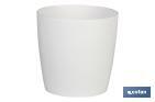 ROUND POLYPROPYLENE POT | SPECIAL FOR PLANTS AND FLOWERS | PERFECT FOR INDOOR OR OUTDOOR USE