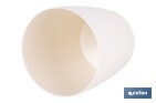 Round polypropylene pot | Special for plants and flowers | Perfect for indoor or outdoor use - Cofan