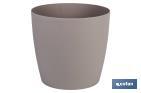 Round polypropylene pot | Special for plants and flowers | Perfect for indoor or outdoor use - Cofan