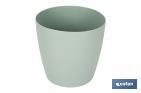 ROUND POLYPROPYLENE POT | SPECIAL FOR PLANTS AND FLOWERS | PERFECT FOR INDOOR OR OUTDOOR USE