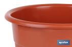 Round plant pot with tray | Special for plants and flowers | Perfect for indoor or outdoor use - Cofan