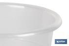 Maceta transparente modelo Orquídea  | Especial para plantas y flores | Perfecta para colocar en exterior y en interior - Cofan