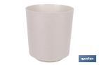 Macetas decorativas para interior | Maceteros redondos | Material: Polipropileno | Disponibles en diferentes colores y medidas - Cofan