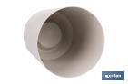 Macetas decorativas para interior | Maceteros redondos | Material: Polipropileno | Disponibles en diferentes colores y medidas - Cofan