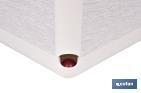 Maceteros decorativos para interior | Macetas cuadradas con plato integrado | Con señalizador de riego | Disponibles en diferentes colores y medidas - Cofan