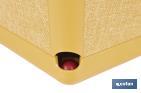 Maceteros decorativos para interior | Macetas cuadradas con plato integrado | Con señalizador de riego | Disponibles en diferentes colores y medidas - Cofan