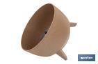 Macetas decorativas con patas desmontables | Macetas redondas con rayas | Resistentes a UV | Disponibles en varios colores y diferentes medidas - Cofan
