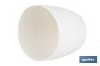 Maceteros decorativos con diseño trenzado | Resistentes a los UV | Material: polipropileno | Disponibles en diferentes medidas y colores - Cofan