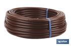 DRIP IRRIGATION HOSE (WITH DRIPPERS) | BROWN | 25 OR 100 METRES IN LENGTH | AVAILABLE IN VARIOUS SIZES