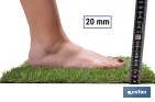 CÉSPED ARTIFICIAL 20 MM PARA TERRAZA Y JARDÍN | MODELO ACOLCHADO, CONFORTABLE Y RESISTENTE | IDEAL PARA EXTERIORES Y PISCINAS
