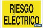 RIESGO ELÉCTRICO. EL DISEÑO DE LA SEÑAL PUEDE VARIAR, PERO EN NINGÚN CASO SE VARIARÁ EL SIGNIFICADO DE LA MISMA.