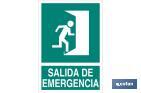 Salida de Emergencia Texto - Cofan