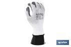 Glove display hand | Mannequin right hand with magnetic base | Black polypropylene - Cofan