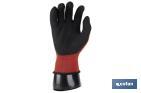 Présentoir de gants | Présentoir à main droite avec base magnétique | Fabriqué en polypropylène de couleur noire - Cofan