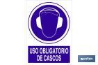 USO OBLIGATORIO DE CASCOS