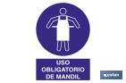 USO OBLIGATORIO DE MANDIL