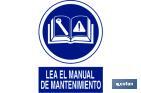 Usar Manual Mantenimiento. El diseño de la señal puede variar, pero en ningún caso se variará el significado de la misma. - Cofan