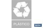 RECYCLING PLASTIC. THE DESIGN OF THE SING MAY VARY, BUT IN NO CASE WILL ITS MEANING BE CHANGED.