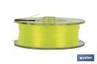 Hilo de Sedal Monofilamento de Nylon 100% Amarillo - Cofan