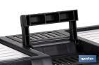 Caja de herramientas de plástico 20" | Modelo semi profesional | Con sistema modular - Cofan