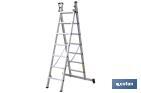 ALUMINIUM LADDER 2 STEPS EN 131