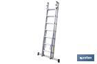 Aluminium ladder 2 steps EN 131 - Cofan